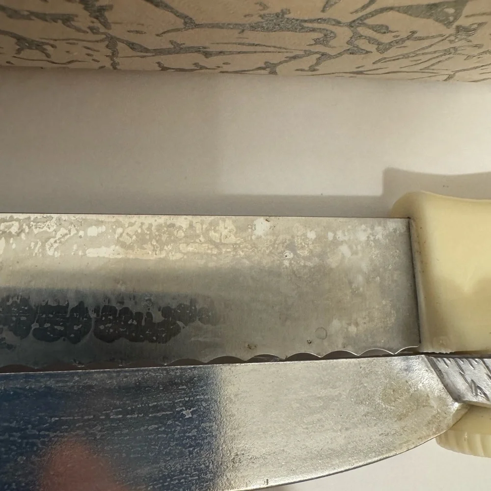 Vintage Deluxe Magna Wonder Knife Adjustable Food Slicer W/Box 1961 Switzerland